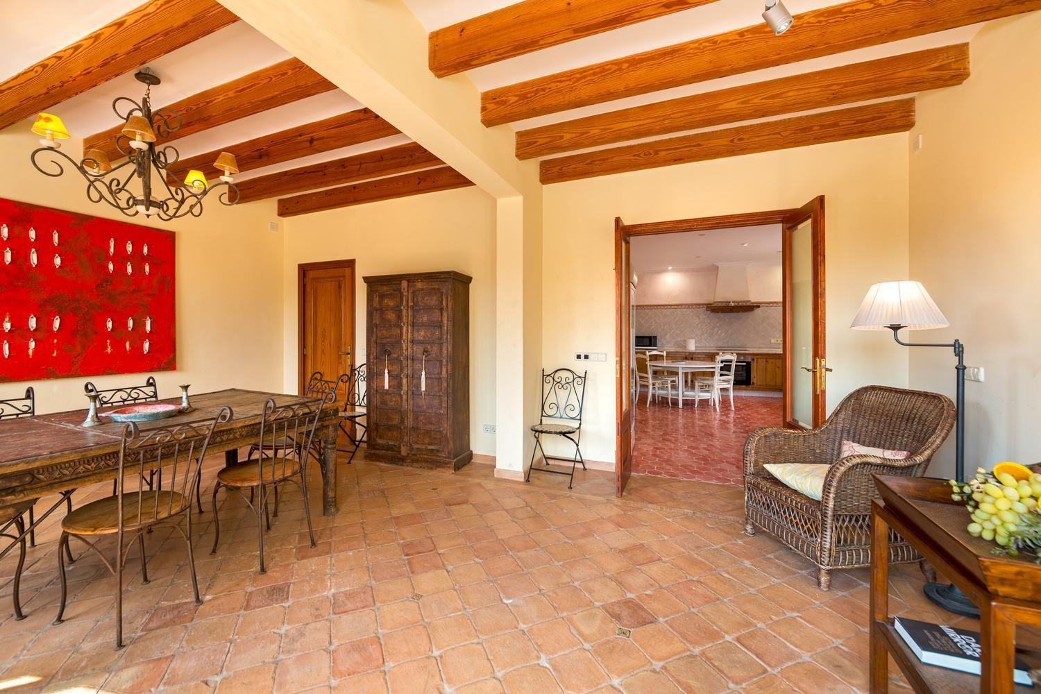 Mallorca Finca Haus Mit Pool Direkt Am Meer Es Trenc, Bootstour Moeglich Sa Rapita Exterior photo