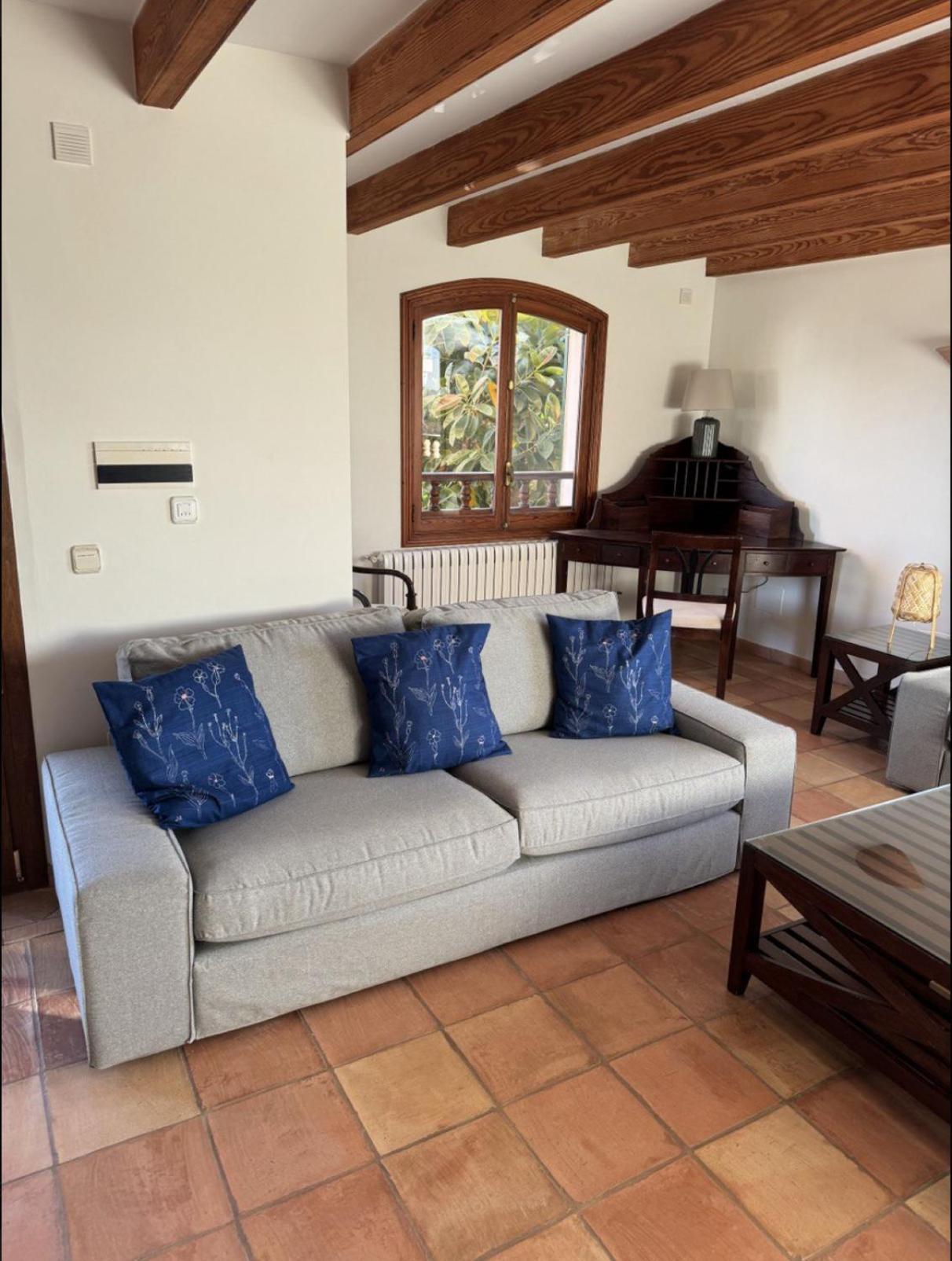 Mallorca Finca Haus Mit Pool Direkt Am Meer Es Trenc, Bootstour Moeglich Sa Rapita Exterior photo