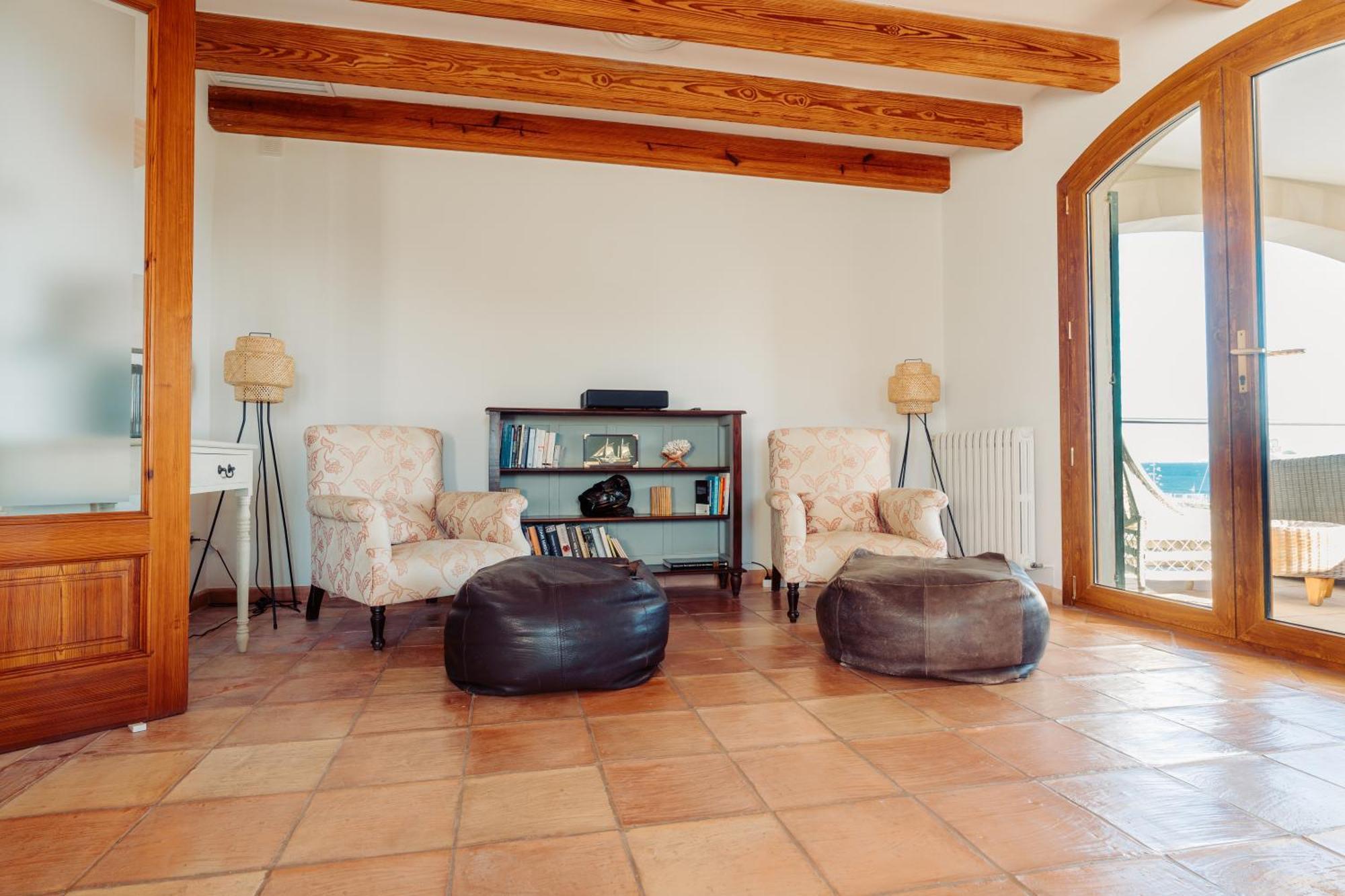 Mallorca Finca Haus Mit Pool Direkt Am Meer Es Trenc, Bootstour Moeglich Sa Rapita Exterior photo